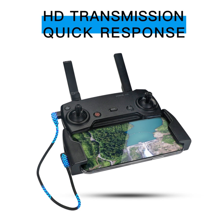 RCSTQ Micro USB轉8Pin 適用於DJI曉SPARK/御Mini / Air / Mavic 2 Pro & Zoom遙控器數據線 平板/手機轉接線 長度：約29cm