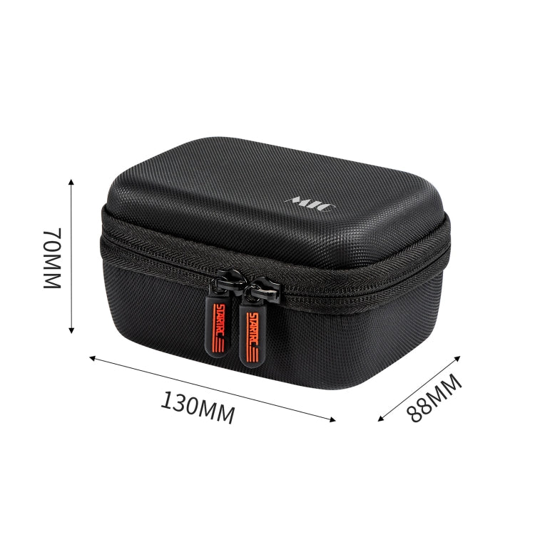 STARTRC 適用於大疆DJI Mic 鑽石紋PU便攜手提收納包