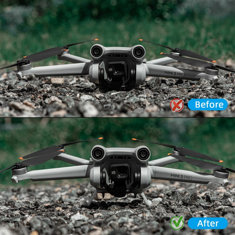 STARTRC 適用於大疆DJI Mini 3 Pro 防臟防摔起落架快拆裝可摺疊增高腳架