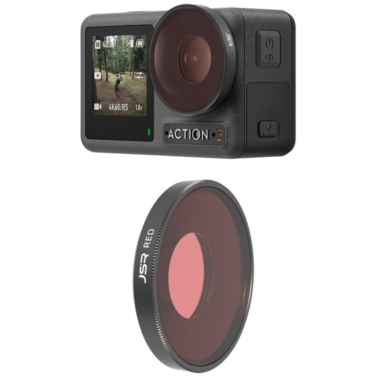 JSR 適用於DJI Osmo Action 3運動相機潜水濾鏡