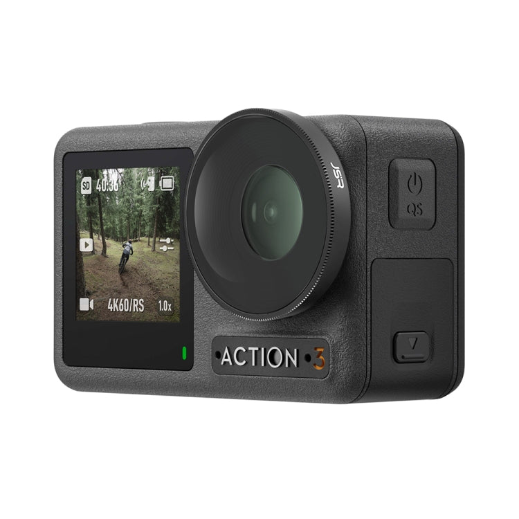 JSR 適用於DJI Osmo Action 3運動相機4合一UV CPL ND16 ND32 濾鏡