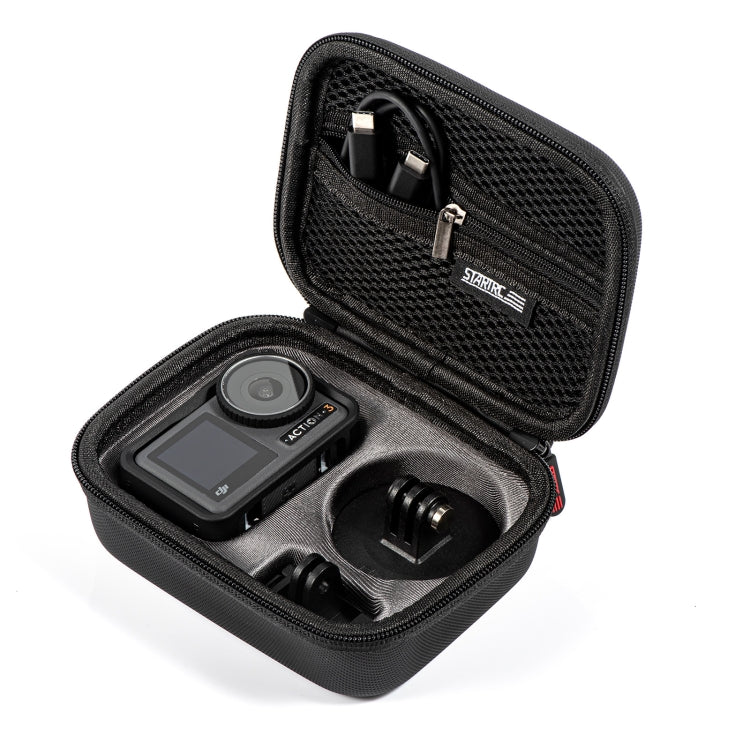 STARTRC 適用於DJI Osmo Action 3 單機包手提包運動相機收納包配登山扣+手繩
