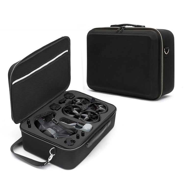 適用於DJI Avata 黑色大盒子便攜包收納單肩無人機配件包 尺寸:38 x 28 x 15cm