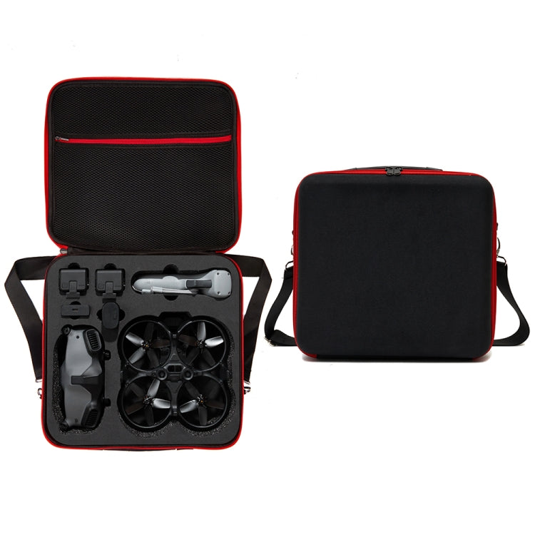 適用於DJI Avata 黑色正方形收納盒便攜包收納單肩無人機配件包 尺寸:30 x 32 x 13.5cm