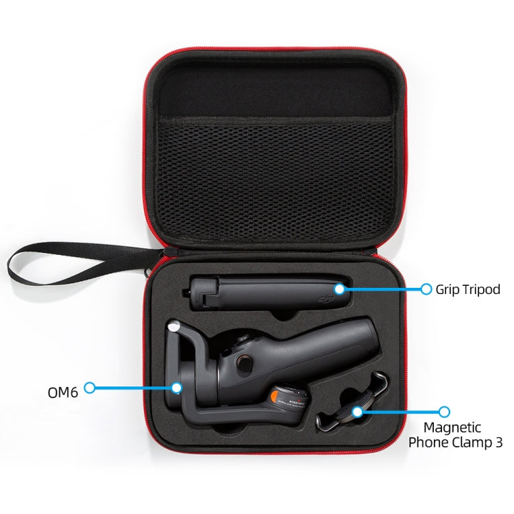 適用於DJI Osmo Mobile 6 便攜式收納盒  尺寸：21x  16 x 6cm