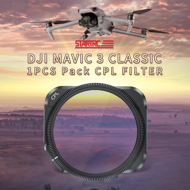 STARTRC  適用於大疆 DJI Mavic 3 Classic 青春版濾鏡單個裝 CPL