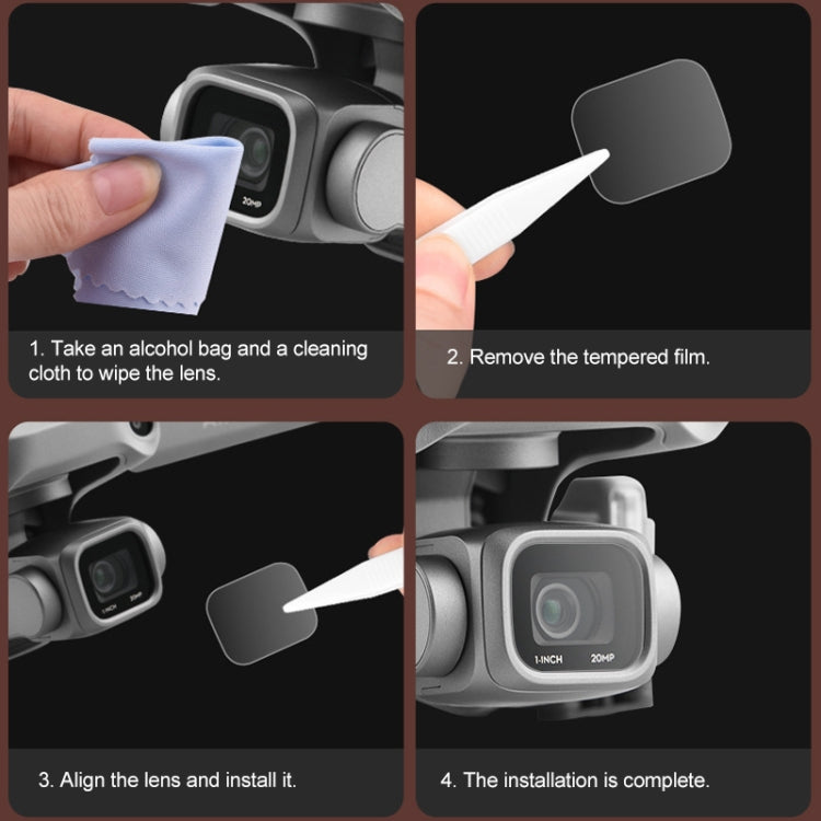 適用於DJI大疆Mavic mini  無人機鏡頭鋼化膜