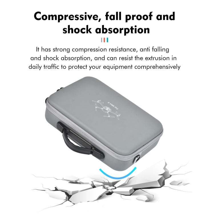STARTRC 適用於DJI Mini 3 / DJI RC帶屏遙控器 手提斜挎包收納包一體成型