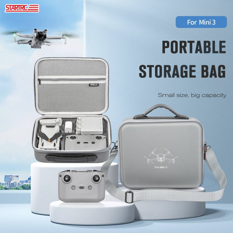 STARTRC 適用於DJI Mini 3 / DJI RC-N1遙控器 手提斜挎包收納包一體成型