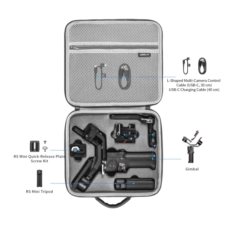 適用於DJI大疆 Ronin 3 Mini / DJI RS 3 mini STARTRC 單肩手提斜挎包收納包