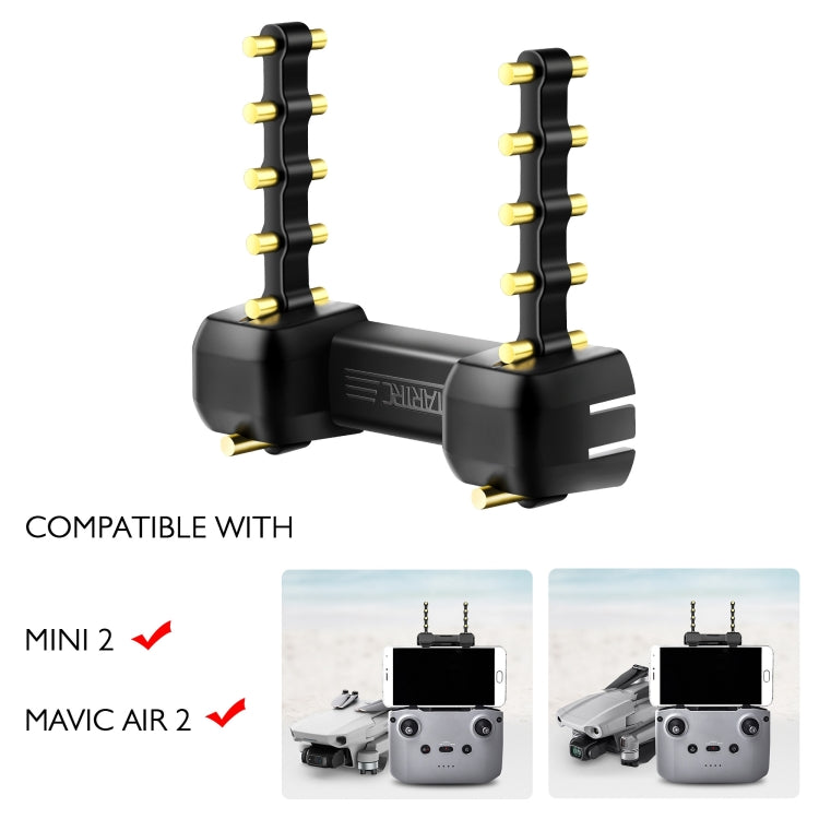 STARTRC 適用於DJI大疆 Mini 2 御 Mavic Air 2 增程八木天線信號增強器 銅棒款 5.8GHz