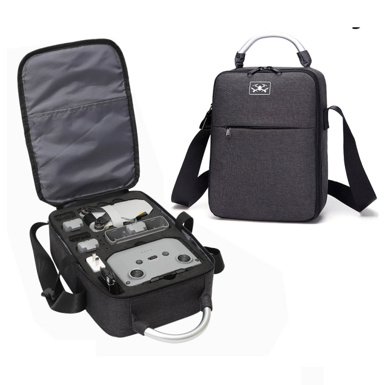 適用於DJI御 Mini 2 SE 黑色單肩包斜挎包 尺寸30 x 22 x 8.5cm