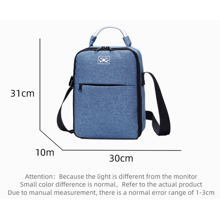 適用於DJI御 Mini 2 SE 黑色單肩包斜挎包 尺寸30 x 22 x 10cm