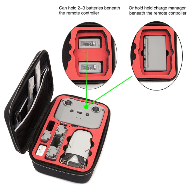 適用於DJI御Mini 2 SE 暢飛版便攜手提收納盒