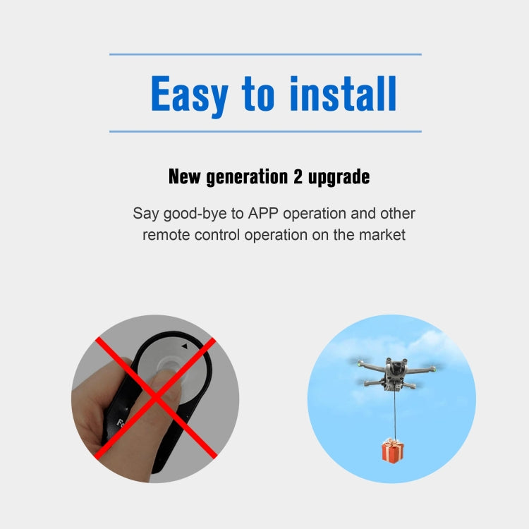 STARTRC 1116632適用於DJI 大疆Mini 3 / Mini 3 Pro 投放器專用投放器空中拋物器