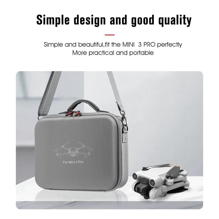 STARTRC 適用於DJI 大疆 Mini 3 Pro / DJI RC帶屏遙控器手提斜挎包收納包一體成型