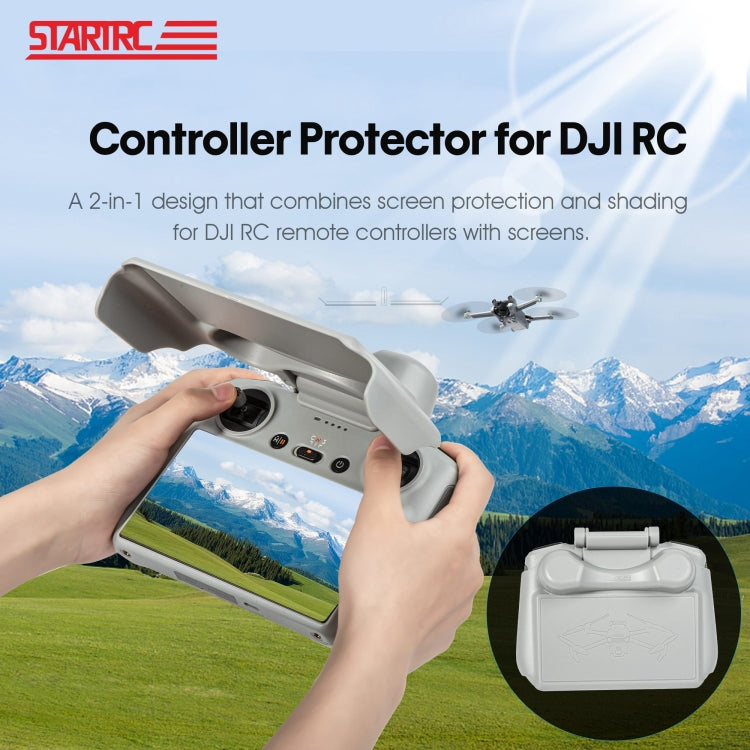 STARTRC 適用於DJI大疆 DJI  RC 二合一遙控器保護罩遮陽保護罩