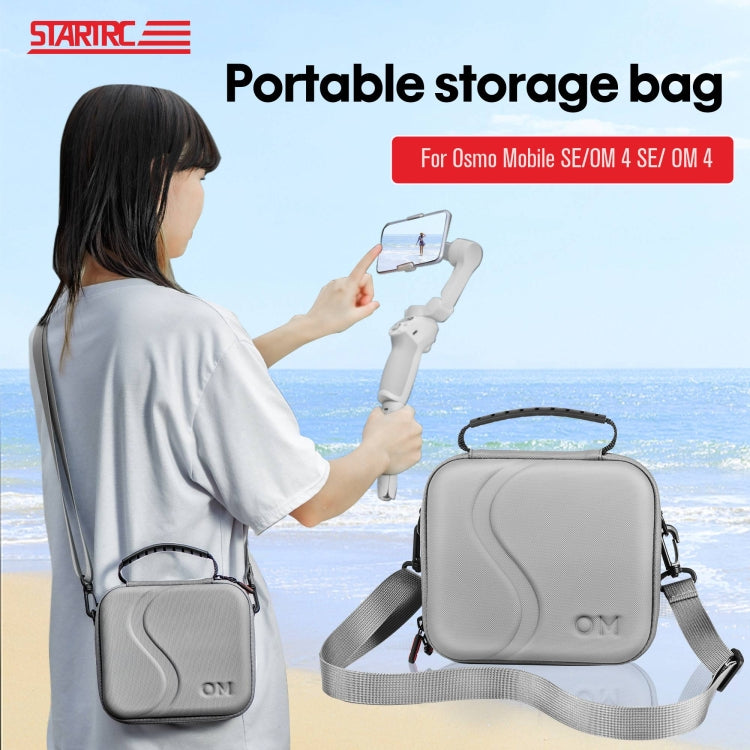 STARTRC 適用於DJI大疆 OM4 / OM4 SE 手持雲台PU便攜手提斜挎收納包