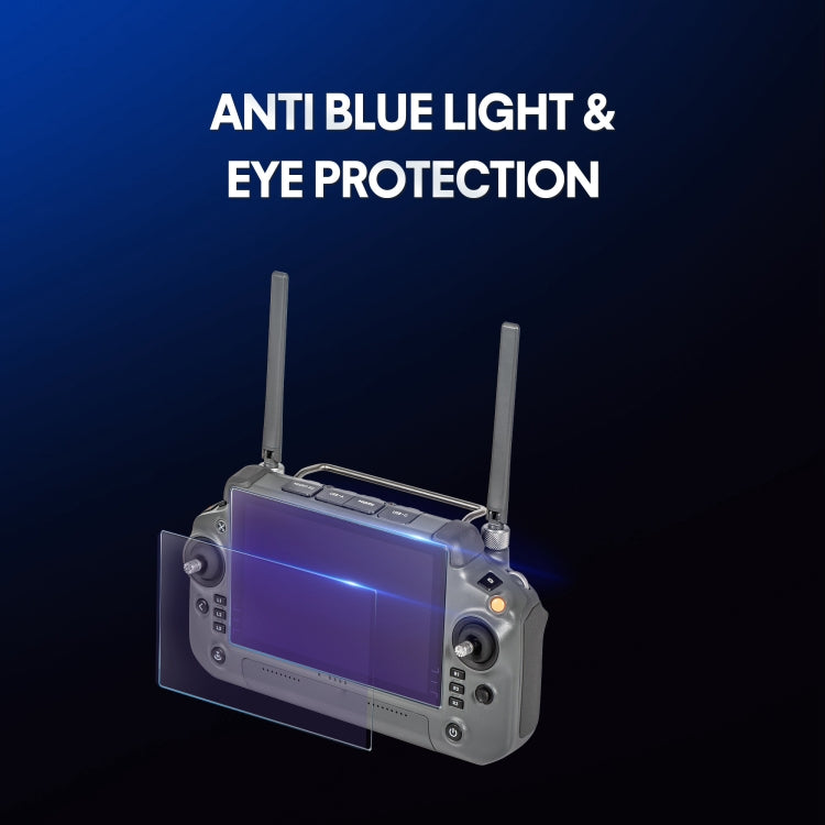 STARTRC 2片裝  適用於DJI RC Plus帶屏遙控器 磨砂紫光護眼鋼化膜防爆膜