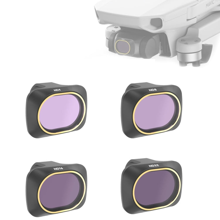 適用於大疆御MAVIC mini 御MINIKT-4IN1  ND4+ND8+ND16+ND32 減光濾鏡