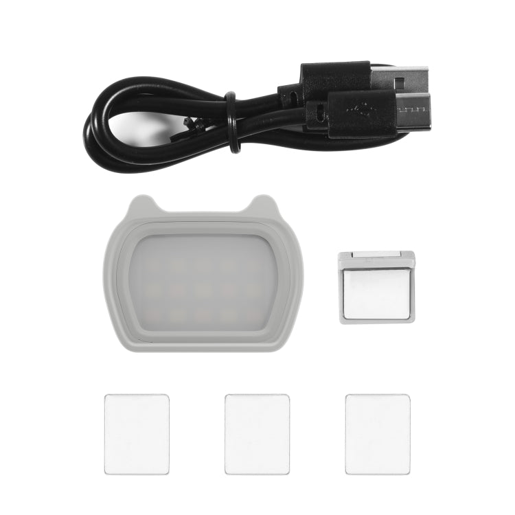 STARTRC 多功能通用貓耳朵磁吸補光燈 適用於DJI 手持雲台OM6/OM SE/OM 5/OM4 SE