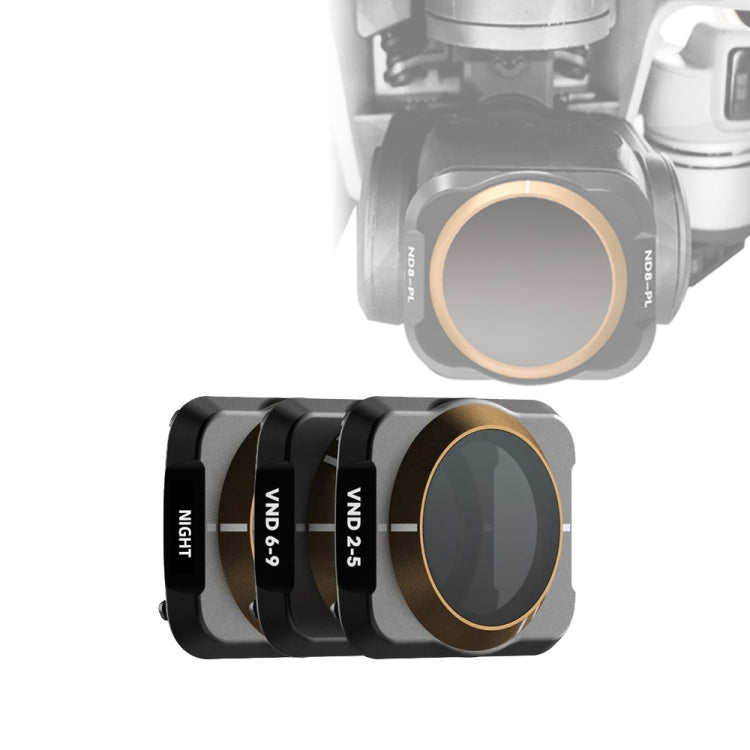 適用於大疆御MAVIC Air 2 御MAIR2 GB-3IN1 可調ND2-5 可調ND6-9 抗光害濾鏡