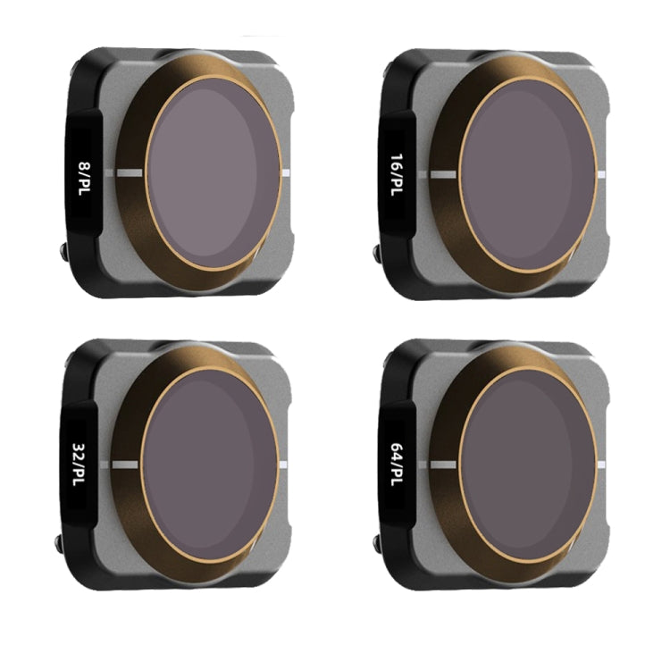 適用於大疆御MAVIC Air 2 御MAIR2 GB-4IN1 ND8-PL+ND16-PL+ND32-PL+ND64-PL濾鏡