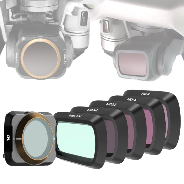 適用於大疆御MAVIC Air 2 御MAIR2 GB-6IN1 UV+CPL+ND8+ND16+ND32+ND64濾鏡