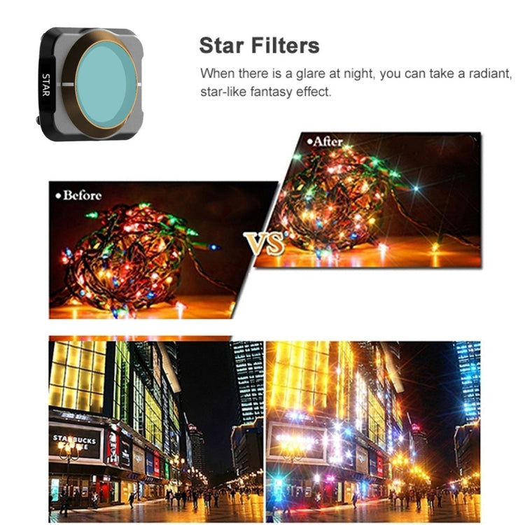 適用於大疆御MAVIC Air 2 御MAIR2 GB-8IN1 UV+CPL+ND8+ND16+ND32+ND64+抗光害+STAR濾鏡