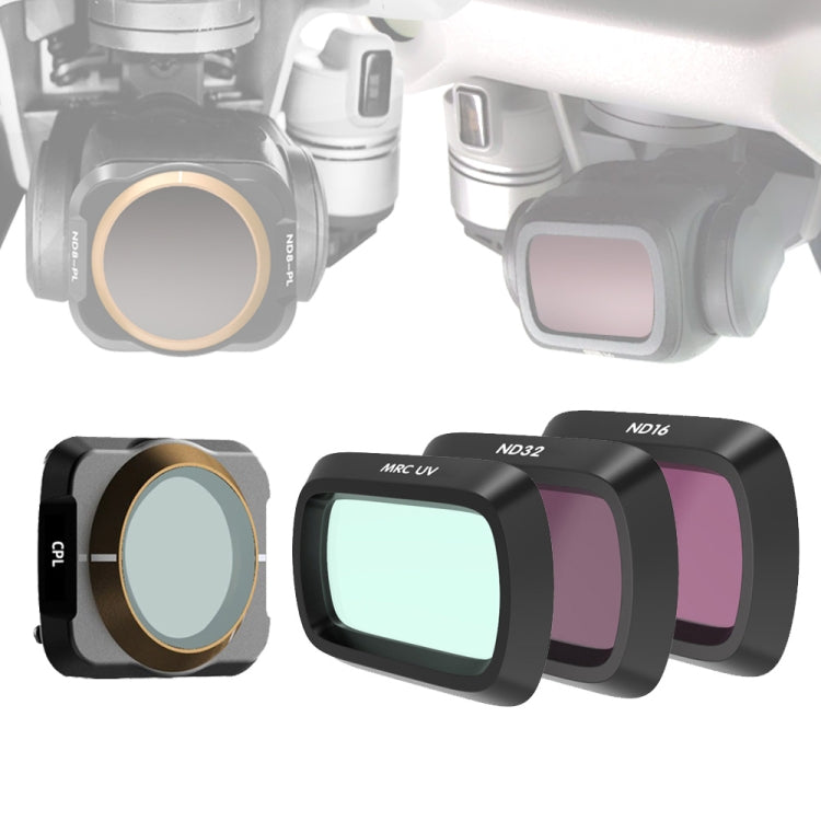 適用於大疆御MAVIC Air 2 御MAIR2 GB-4IN1  UV+CPL+ND16+ND32濾鏡