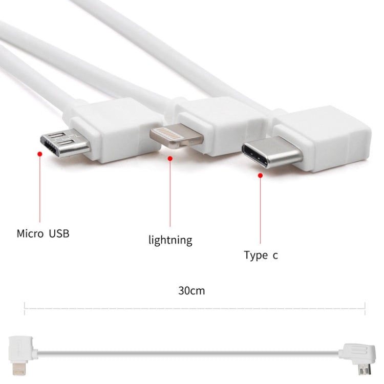 STARTRC Micro USB 轉Micro USB  適用於大疆MAVIC MINI迷你御/AIR/曉系列遙控器數據線 長度：約30cm