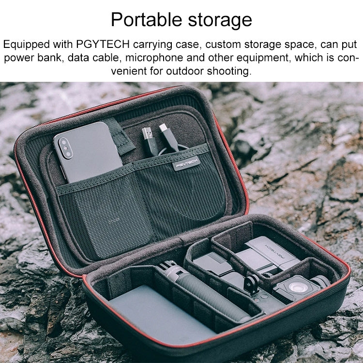 PGYTECH P-18C-042 適用於大疆DJI Osmo Pocket口袋靈眸配件延長桿收納包 Vlog套裝