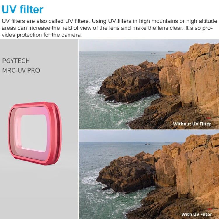 PGYTECH P-18C-010  MRC-UV 有色潜水濾鏡 專業版 適用於DJI Osmo Pocket大疆口袋靈眸