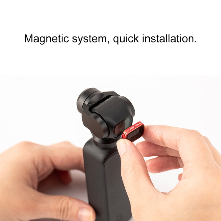 3 PCS PGYTECH P-18C-012 CPL/ND8/ND16 有色潜水濾鏡 專業版 適用於DJI Osmo Pocket大疆口袋靈眸