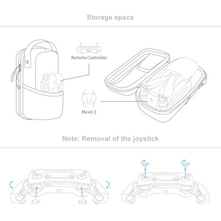 PGYTECH P-HA-032 迷你便攜收納包適用於DJI Mavic 2