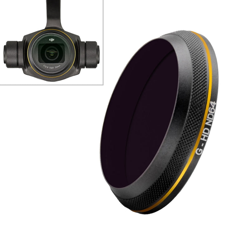PGYTECH X4S-HD ND64濾鏡 適用於DJI大疆悟Inspire 2/X4S