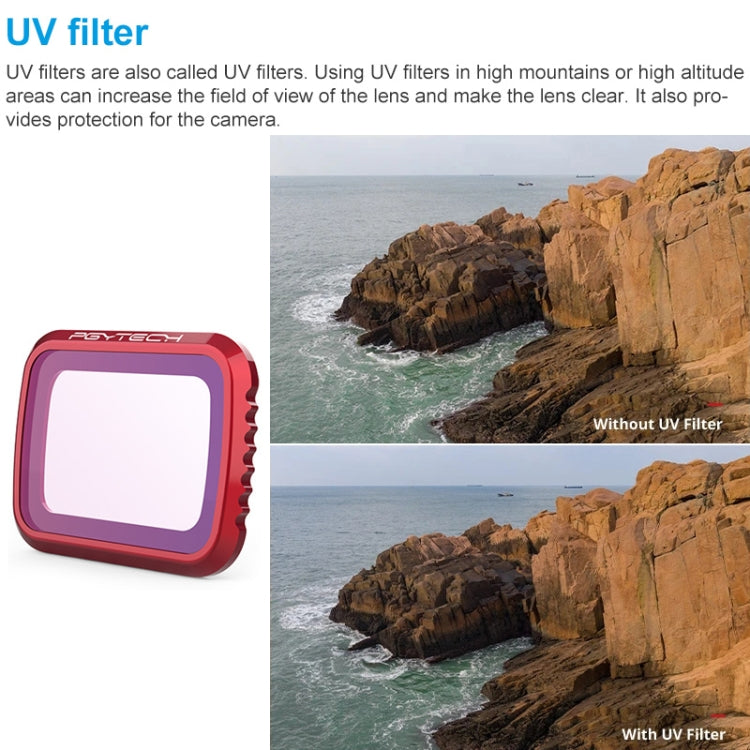 PGYTECH P-16A-032 UV濾鏡 適用於DJI大疆御Mavic Air 2