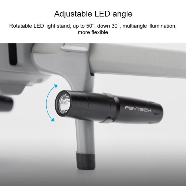 PGYTECH P-16A-038 適用於大疆御Mavic Air 2 增高起落架LED套裝