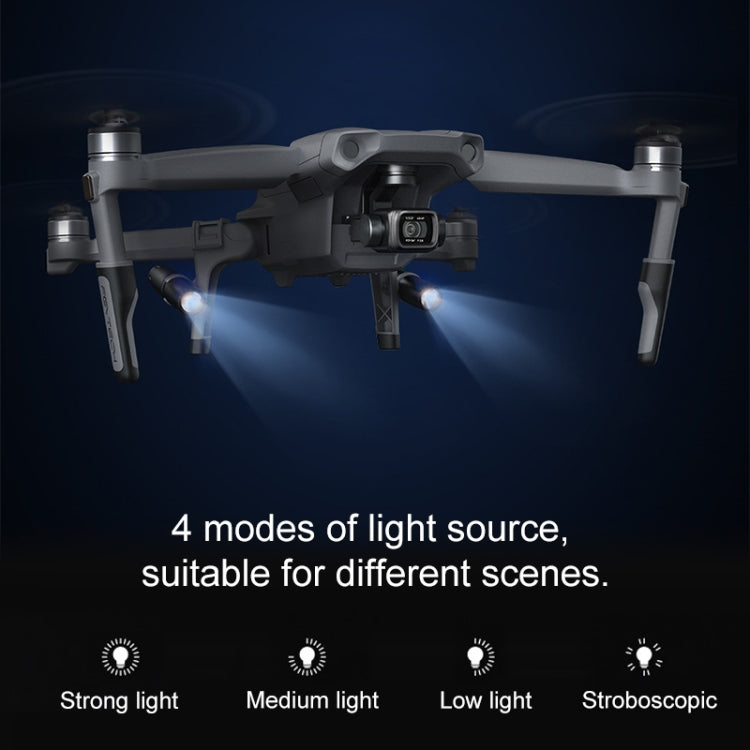 PGYTECH P-16A-038 適用於大疆御Mavic Air 2 增高起落架LED套裝