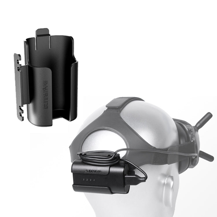 FV-Q9328 用於大疆DJI PFV 穿越機眼鏡V2頭帶背掛電池盒外殼