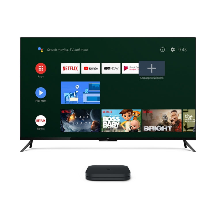 Xiaomi TV Box S 2nd Gen 4K超清谷歌TV帶谷歌遙控播放器  歐版