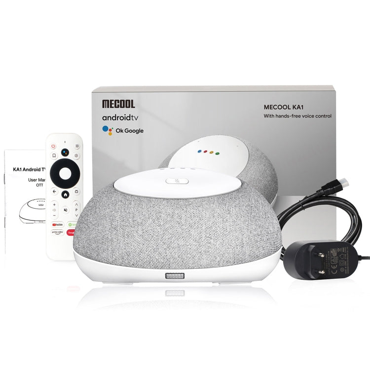 MECOOL KA1 智能電視音箱 Android 11 電視盒Amlogic S905X4四核CPU, 4GB+32GB, 雙頻/藍牙/以太網/OTT