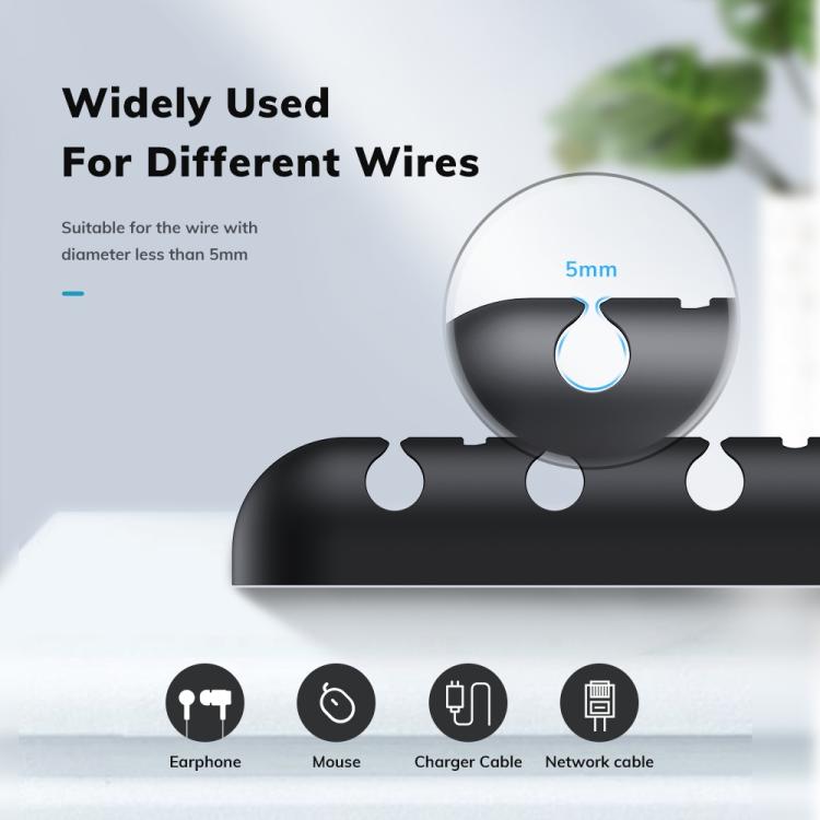 TOPK L35 桌面理線器 數據線耳機收納固線器 磁頭收納理線器