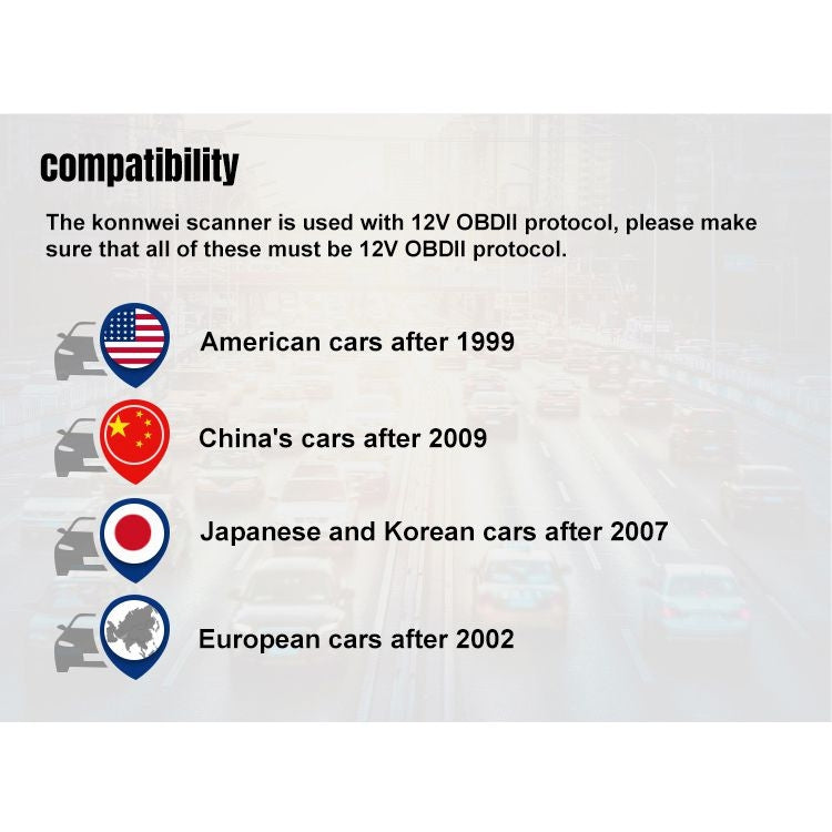 KONNWEI KW860 汽車2.8寸TFT彩屏電池檢測儀 支持8國語言/ I按鍵解析功能