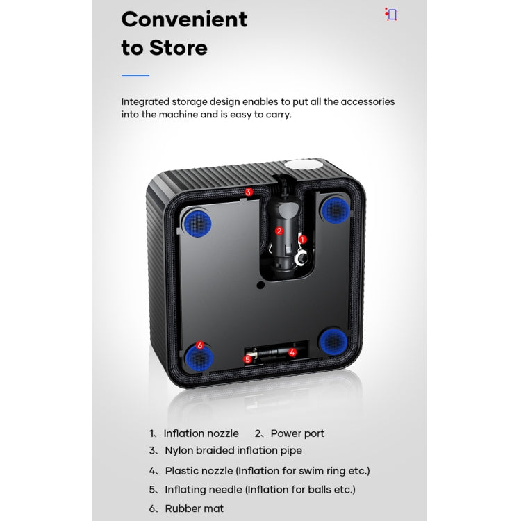 Rock 多功能車載充氣泵