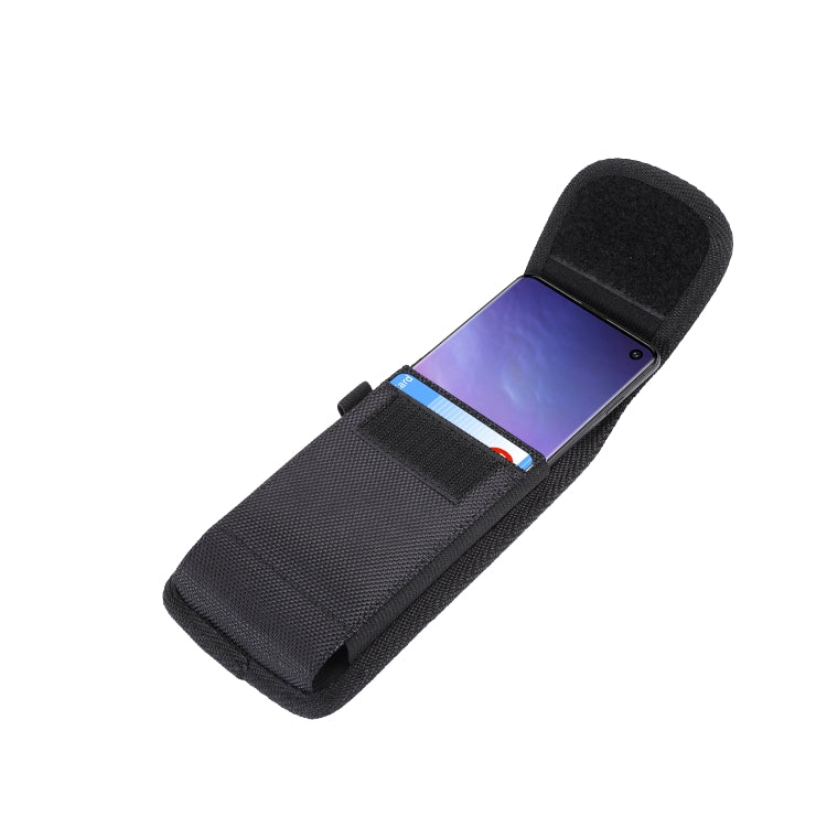 牛津布男士通用掛腰皮套帶登山扣 適用於7.2英寸手機