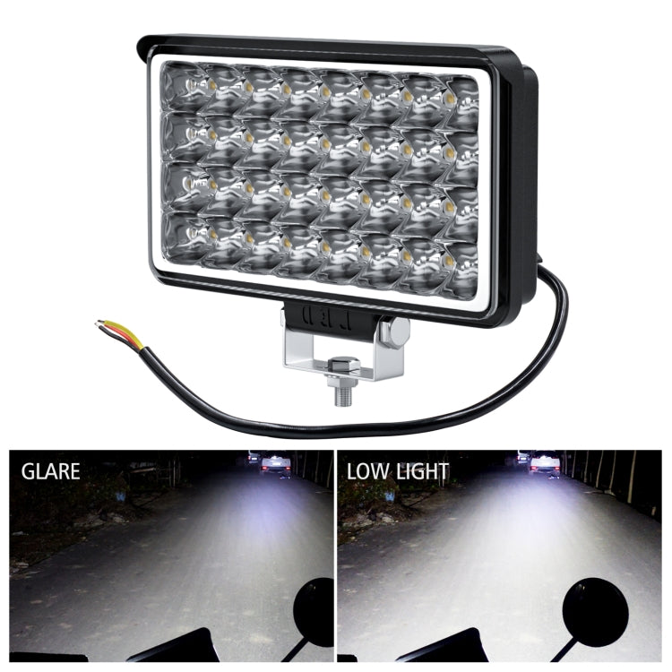 WUPP CS-1242A1 汽車4寸方形32顆LED燈珠高亮工作燈 改裝前杠燈射燈