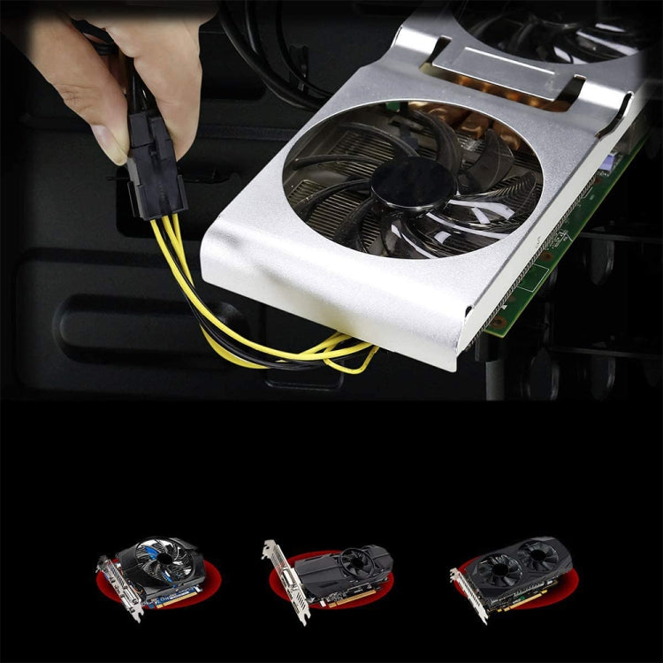 5條賣 3682 6 Pin母轉8 Pin母顯卡電源供電轉接線，長度：20cm