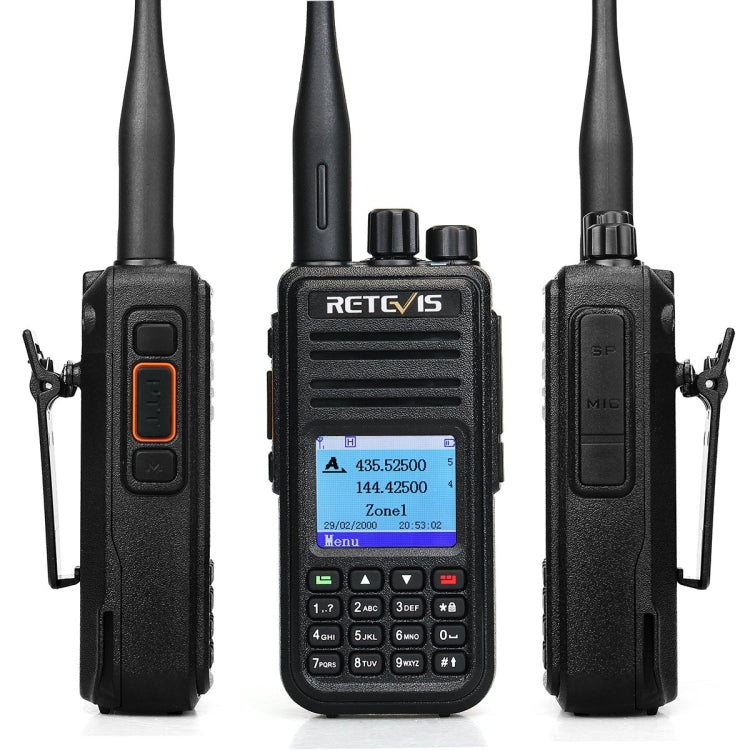 RETEVIS RT3S 136-174MHz + 400-480MHz 3000頻道 DMR雙段数字對講機，GPS版本