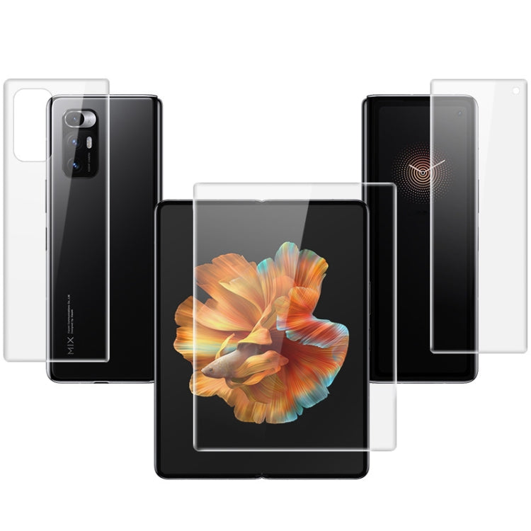 適用於 小米 Mi Mix Fold IMAK 水凝盾3代 全覆蓋外屏+後背+內屏保護膜